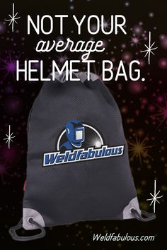 Tired of flimsy welding helmet bags? Then this is for you -- its beefy construction, interior zippered pocket, and roomy dimensions make this the perfect welding helmet bag. Millwright Tools, Welding Jackets, Welding Ideas, Helmet Bag, Welding Gloves