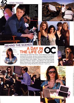 an advertisement for the oc featuring people on their laptops