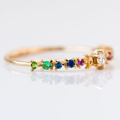 local eclectic | Rainbow Stardust Ring Stardust Ring, Local Eclectic, Gold Rings Jewelry, Diamond Bangles Bracelet, India Jewelry, Fine Jewelry Bracelets, Rings Jewelry, Diamond Bracelets, Silver Pendant Necklace