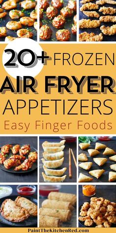 20 frozen air fryer appetizers that are easy to make