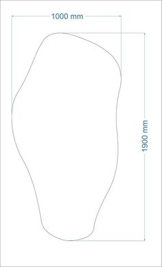 an image of a drawing of a large piece of paper with the measurements for it