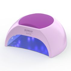 Experience professional-quality nail care with the SUN2C UV LED Nail Lamp. Designed for convenience and efficiency, this 48 watt lamp features 33 high-power LED beads to deliver quick, even curing for flawless results every time. Say goodbye to long drying times and hello to perfectly cured nails in half the time of other UV lamps. Lamp Purple, Nail Polish Dryer, Polished Nails, Nail Equipment, Nail Dryers, Uv Nail Lamp, Light Nails, Led Nail Lamp, Nail Dryer