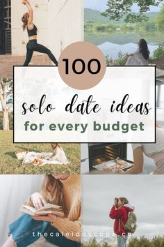 How to date yourself? How to enjoy your own company? Here's a list of 100+ solo date ideas every budget (from free to expensive) to help you grow, cultivate more self-love, increase happiness, and promote self-reflection, and self-awareness. Whether it's a cheap solo date or an expensive solo experience, alone time can teach you how to be more independent, decisive and confident. solo date | date yourself | how to love yourself | love yourself | accept yourself | mental health | well-being | self-care | self-care activities | self-love activities | self-growth activities | self-love | increase self-love | benefits of solo dating | my vibes | aesthetics Artist Date Ideas, Self Date Aesthetic, Solo Date Ideas, Solo Date Aesthetic, Wine And Paint Night, Sleep Relaxation, Improve Sleep Quality, Improve Sleep, Relaxation Techniques