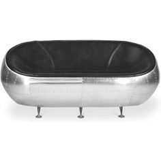 an old fashioned bathtub with metal legs and a black seat on the bottom is shown