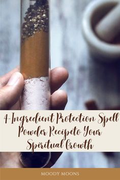 Protection Spell Image by Moody Moons Ward Off Negative Energy, Protection Spell, Powder Recipe, Personal Defense