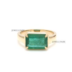 Emerald Cut emerald signet ring in gold | Natural emerald with diamond ring in prong set gold | Perfect for everyday wear in gold STONE DETAILS : ✦ Gemstone : Emerald ✦ Gemstone Type : Natural ✦ Gemstone Size : 7.5x11 MM ✦ Gemstone Shape : Emerald cut / Octagon cut ✦ Number of gemstones : 1 ✦ Gemstone Weight : 2.50 carats ✦ Gemstone Grade : AAA(Vivid Green) METAL DETAILS : ✦ Metal : 14K/18K Gold ✦ Metal Color : Yellow / White / Rose Gold ✦ Setting : Shared Prong Setting ✦ Ring Box : Yes SHIPPING DETAILS : ✦ Shipped via : USPS ✦ Production time : 10-12 days ✦ Delivery time : 7-8 days ✦ Expedited shipping : Available ✦ Expedited shipping service : UPS ✦ Expedited shipping time : 5 days ✦ Expedited shipping cost : 70$ CUSTOMISATION DETAILS : We can customize any piece of fine jewelry. You can 14k Gold Emerald Cut Emerald Ring For Everyday, Everyday Emerald Ring In Yellow Gold, Everyday Fine Jewelry Emerald Cut Emerald Ring, Fine Jewelry Emerald Cut Ring For Everyday, Everyday Emerald Cut Fine Jewelry Ring, Emerald Cut Emerald Ring For Everyday, Classic Everyday Emerald Ring, Emerald Signet Ring, Emerald Style