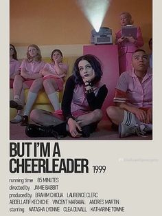 a movie poster for the film but i'm a cheerleader