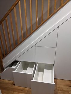 Under Stair Storage Solution, Borden, Kent Under Staircase Drawers, Draws Under Stairs, Understairs Cleaning Cupboard, Under Stairs Pull Out Drawers, Under Stair Pull Out Storage, Coat Cupboard, Shoe Drawer, Coat Rail