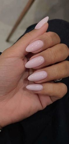 Milky Pink Nails, Kutek Disney, Milky Pink, Spring House, Milky Nails, Nagel Tips, Basic Nails