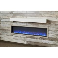 The Outdoor GreatRoom Company White Concrete Floating Mantel Shelf Floating Mantel Shelf, Tv Above Fireplace, Modern Mantel, White Mantel, Rustic Fireplace Mantels, Built In Electric Fireplace, Floating Mantel, Fireplace Mantel Shelf, Rustic Fireplaces