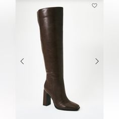 Size Is 8.5, Never Worn, Super Cute Over The Knee Boots , I Bought Them Through Justfab A Few Months Back. Brown Over The Knee Boots, Cell Phone Holster, Phone Holster, Walker Boots, Fit N Flare Dress, Rain And Snow Boots, Boot Sandals, Over The Knee Boots, Over The Knee