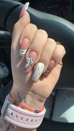 Unghie Nail Art, Wow Nails, Dog Nails, Acrylic Nails Coffin Short, Pink Acrylic Nails