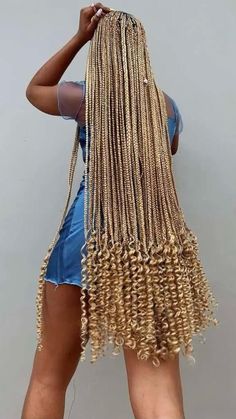 Braids Hairstyles For Black Women, Big Box Braids Hairstyles, Single Braids, Blonde Braids, Long Box Braids, Box Braids Hairstyles For Black Women, Braids Hairstyles Pictures, Quick Braided Hairstyles, Cute Box Braids Hairstyles