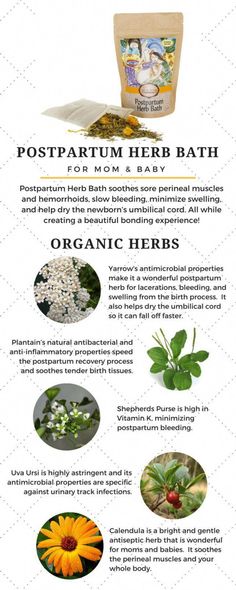 an info sheet describing the benefits of organic herbs