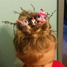 Bird Nest Hair, Hummingbird Nest, Holiday Hairstyles