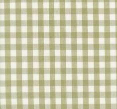 a green and white checkered fabric