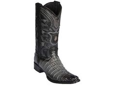 Great shopping ideas for Los Altos Genuine CAIMAN CROCODILE TAIL GRAY European Square Toe WESTERN BOOT, Mens Shoes Gator Skin Boots, Crocodile Tail, Caiman Crocodile, Square Toe Western Boots, Fashion Shoes Boots, Heel Caps, Western Boot, Shopping Ideas, Cowboy Boot