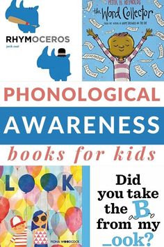 These phonological awareness books are perfect for learning about rhyme, beginning sounds, alliteration, syllable segmentation, and more. #phonologicalawareness #earlyliteracy #GrowingBookbyBook Alliteration Activities Preschool, Phonological Awareness Games, Phoneme Segmentation Activities, Phonemic Awareness Kindergarten, Best Toddler Books, Syllables Activities, Phonological Awareness Activities, Early Childhood Literacy