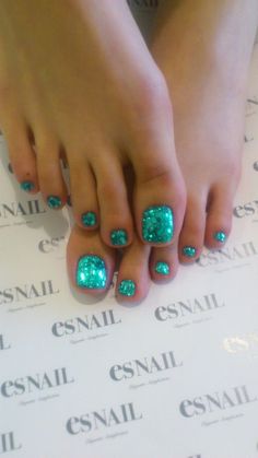 Mermaid toes.. I love this color Nail Design, Nail Art, Nail Salon, Irvine, Newport Beach Toenail Art Designs, Toenail Art, Gel Pedicure, Pedicure Ideas, Summer Toe Nails, Pedicure Designs, Mermaid Nails, Nail Swag, Toe Nail Designs