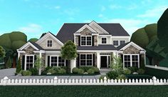 Unique Houses Exterior, Small House Layout, Sims 4 House Building, City Layout, Diy House Plans, Suburban House, Simple House Design, House Layout Plans