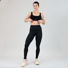 Our 28", full-length El Toros provide superior comfort and flexibility, making them perfect for every activity. From the gym to running errands, these El Toros are the ultimate go-to choice for full length leggings. Should you wear black or black today? How about black and black! Black is the wardrobe MVP; when you can’t decide what to wear, it always comes through. It’s time to give your black leggings a break, and let our Heather Black El Toros do the heavy lifting! 28" inseam Full length High Black And Black, Heavy Lifting, Muscle Tanks, Heather Black, Leggings Shop, Wearing Black, Jet Set, Black Leggings, Racerback Tank