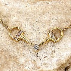 This beautiful solid 14k Diamond Solitaire Bit Necklace with .25ct diamonds is hand made and hand finished for superior quality. 17"L This item is out of stock Equine Jewelry, Boyfriend Stuff, Snaffle Bit, Country Jewelry, Horse Things, Equestrian Jewelry, Geek Jewelry, Cowgirl Jewelry, Camo Girl