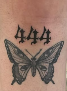 444 Tattoo, Omerta Tattoo, Stylist Tattoos, Dainty Tattoos, Aesthetic Tattoo, Dope Tattoos, Little Tattoos