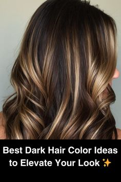 Discover the best dark hair color ideas that will give your locks a stunning makeover! Whether you’re looking for deep, rich shades or subtle highlights, these trendy options for 2024 will help you find the perfect look. Get inspired and transform your hair with these must-try colors! #DarkHairGoals #HairInspo #2024Trends Auburn