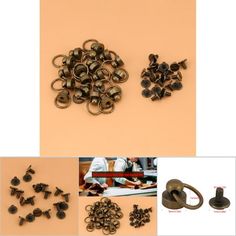 there are many different types of screws and nuts