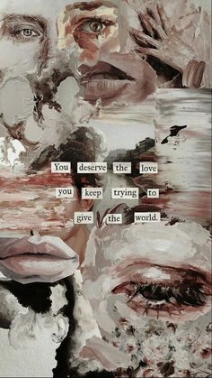 a collage of images with words written on them