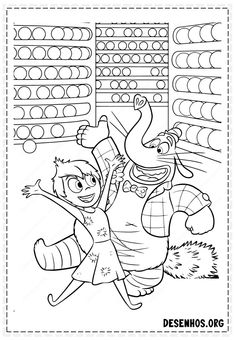 coloring pages for kids with cartoon characters