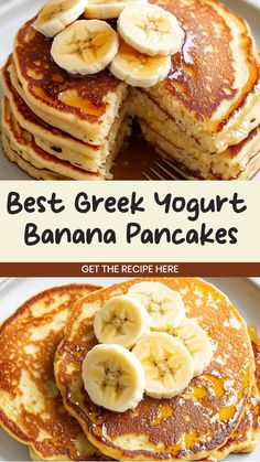 Looking for a delicious and healthy breakfast option? Try making fluffy Greek yogurt banana pancakes that are bound to become your new favorite recipe. These pancakes are not only easy to make but also packed with nutrients and flavor. With the creaminess of Greek yogurt and sweetness of ripe bananas, these pancakes will surely satisfy your cravings while keeping you energized throughout the day.