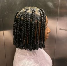 41 Large Knotless Braids Styles To Try for That Chic Look Large Knotless Braids, Large Knotless, Jumbo Knotless, Knotless Braid, Cabello Afro Natural, Gorgeous Braids, Short Box Braids Hairstyles, Braids Ideas, Big Box Braids Hairstyles