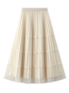 Fabric name: polyesterMain fabric composition: polyester (polyester fiber)Skirt type: pleated skirtSkirt length: long skirtColor: black, apricot, khakiSize: average size Beige Pleated Tiered Maxi Skirt, Beige Tiered Pleated Skirt For Spring, Chic Beige Pleated Tiered Skirt, Cream Pleated Long Skirt, Beige Pleated Tiered Skirt, Beige Ruffled Full Skirt, Elegant Beige Pleated Maxi Skirt, Cream Long Pleated Lined Skirt, Beige Pleated Tiered Skirt Bottoms