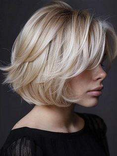 Modern Elegance: Transform Your Look with a Stacked Bob Haircut Stacked Bob Haircuts, Bob Haircut Ideas, Wedding Hairstyles Medium Length, Stacked Bob, Blonde Bob Hairstyles, Stacked Bob Haircut, Perfect Hairstyle, Chin Length Hair, Bob Haircut For Fine Hair