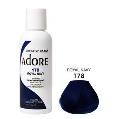 Adore Royal Navy Adore Semi Permanent Hair Color, Semi Permanente, Semi Permanent Hair Color, Permanent Hair Dye, Peinados Fáciles Para Cabello Corto