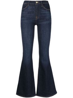 midnight blue stretch-cotton mid-rise front button and zip fastening flared cropped classic five pockets High Rise Flared Jeans, Frame Le High Flare Jeans, Flared Jeans Png, Dark Blue Bell Bottom Jeans, Dark Blue Flared Jeans, Flared Slacks, Dark Blue Flare Jeans, Blue Flare Pants, Dark Flare Jeans