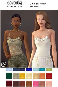 #BEAUTY ,#REALATIONSHIPS #Fashion #Outfits #Summer Outfits #Animals Serenity Sims 4 Cc, Sims 4 Cc Finds Maxis Match, Sims 4 Tops Cc, Female Sims, Cc Packs, Sims 4 Cas Mods, Cc Folder