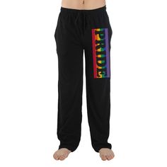 Show off your Pride with these super comfy sleep pants. These sleep pants feature a full-color graphic print inspired by the Pride rainbow color scheme. The elastic waistband comfortably conforms to the waistline. Use the adjustable drawstring to keep these Pride sleep pants in place. The poly-cotton fabric makes these Pride Sleep Pants perfect for sleeping or lounging on the couch. Your sleepwear collection isn't complete until it has these Pride Sleep Pants. Size: x small. Gender: male. Patter Rainbow Color Scheme, Buffalo Plaid Pajamas, Womens Boxer, Lgbtqia Pride, Cotton Pajama Pants, Fleece Pajama Pants, Gender Inclusive, Plaid Pajama Pants, Plaid Pajamas