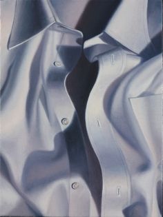 an oil painting of a shirt on a white background