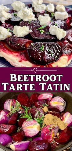 Beetroot Tarte Tatin - Peter's Food Adventures Onions Caramelized, Hearty Winter Recipes, Tarte Tatin Recipe, Making Apple Pie, Dinner Favorites, Party Dip, Goats Cheese, Beet Recipes, Savory Tart