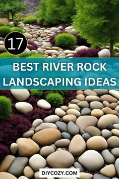 the best river rock landscaping ideas for your yard and garden in this article, you will find