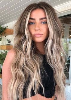 Ash Blonde Balayage, Bronde Hair, Dyed Blonde Hair, Dirty Blonde Hair, Honey Blonde Hair, Brown Hair Balayage, Ombré Hair, Blonde Hair Inspiration, Brown Blonde Hair