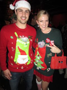 Ugly Christmas sweaters that hold beers Beer Holder