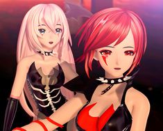 Meaw Vocaloid, Luka X Meiko, Meiko X Luka, Meiko Project Diva, Luka Megurine, Megurine Luka, Project Diva, Perfect Wife, Vocaloid Characters