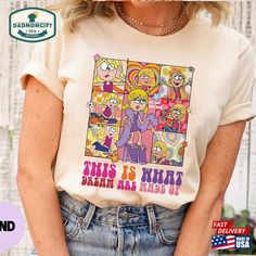 This Is What Dreams Are Made Of Lizzie Mcguire Shirt Y2k Aesthetic Vintage Disney T-Shirt Classic Check more at https://dadmomgift.com/product/this-is-what-dreams-are-made-of-lizzie-mcguire-shirt-y2k-aesthetic-vintage-disney-t-shirt-classic/ Lizzie Mcguire Shirt, Lizzie Mcguire Party Ideas, Lizzie Mcguire Aesthetic, Lizzie Mcguire Outfits, Disney T Shirt, Shirt Y2k, Movie Shirts, Unique Shirt