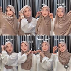 Aesthetic Muslim Outfits, Islamic Modest Fashion, Fesyen Islam, Simple Hijab Tutorial, Hijab Simple, Muslimah Outfit, Simple Hijab, Modern Hijab, Hijab Style Tutorial