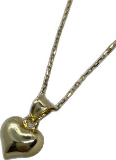 Gold Heart Cut Necklace For Keepsake, Gold Hallmarked Heart Necklace, Gold Hallmarked Heart Necklace For Valentine's Day, Yellow Gold Heart Necklace Keepsake, Yellow Gold Heart Necklace For Keepsake, Valentine's Day Yellow Gold Heart Necklace Gift, Yellow Gold Heart Necklace With Polished Finish, Yellow Gold Heart Cut Necklace With Polished Finish, Yellow Gold Heart Necklace For Valentine's Day Keepsake