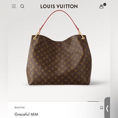 Great Condition Gracefully Mm Authentic Louis Vuitton Comes With All Tags And Bags Authentic Guaranteed Gently Used Louis Vuitton Handbag, Louis Vuitton Color, Louis Vuitton Bags, Vuitton Handbags, Louis Vuitton Handbags, Authentic Louis Vuitton, Louis Vuitton Bag, Louis Vuitton, Handbags