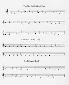 sheet music with the words twinkle twinkle little star